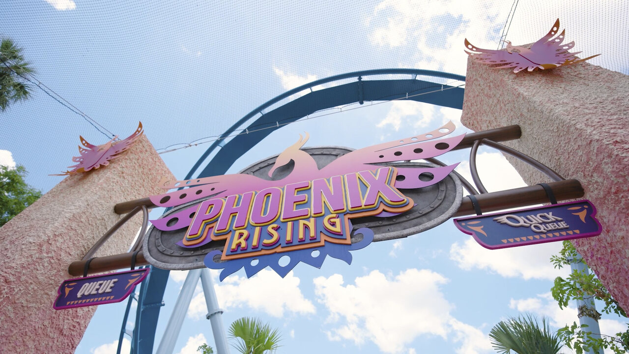 Busch Gardens Tampa Bay anuncia data de inauguração da Phoenix Rising ...