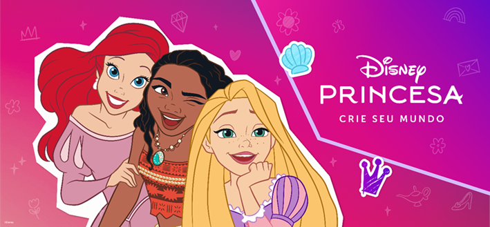 Disney Princesas Crie seu Mundo