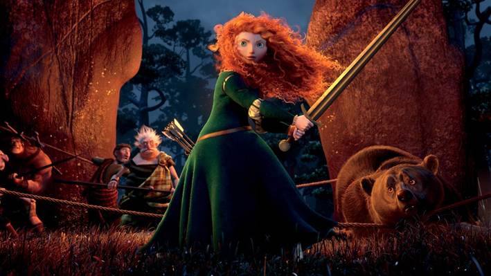 Disney Princesas Valente Merida