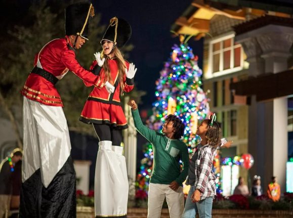 Disney Springs Christmas Tree Stroll